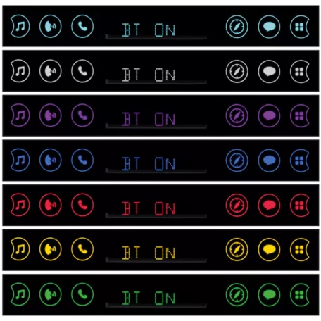 Sal VB 8000 Smartlink autórádió és multimédiás Fejegység, SMARTLINK, hibrid bluetooth kapcsolat IOS és Android kompatibilis