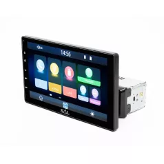   SAL VB X1000 autórádió és multimédiás lejátszó, 4 x 45 W, 2 + 1 RCA, CarPlay, Android Auto, USB Mirror Link
