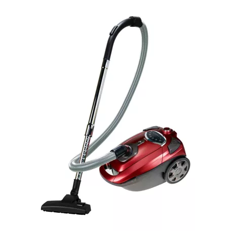 HAUSER VC-830 porzsákos porszívó, 700 W, 3 literes textil porzsák, HEPA szűrő, fém teleszkópos cső, szabályozható teljesítmény