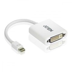   Mini DisplayPort Kábel Mini DisplayPort Dugó - DVI-I 24+5p Aljzat 0.15 m Fehér