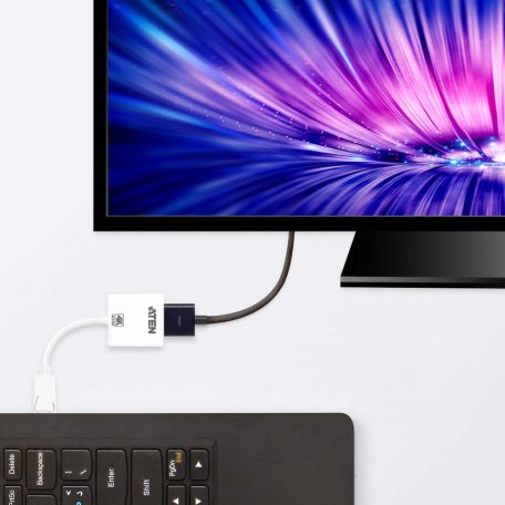 DisplayPort Kábel DisplayPort Dugó - HDMI Aljzat 0.15 m Fehér