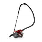 NEDIS Porzsák nélküli porszívó | Porzsák Nélküli | 700 W | Porkapacitás: 1.5 l | Kombi Kefe | Hatósugár: 7 m | HEPA levegő szűrő | Antracit / Piros