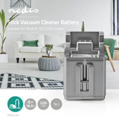   Porszívó akkumulátor | Alkalmas: Nedis® VCCS200 Series | Li-Ion | 18.5 V DC | 2200 mAh | 40.7 Wh