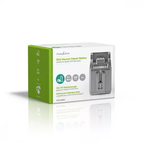 Porszívó akkumulátor | Alkalmas: Nedis® VCCS200 Series | Li-Ion | 18.5 V DC | 2200 mAh | 40.7 Wh