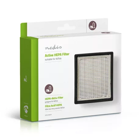 Csere HEPA szűrő | Csere a következőre: Nilfisk | Fehér / Fekete