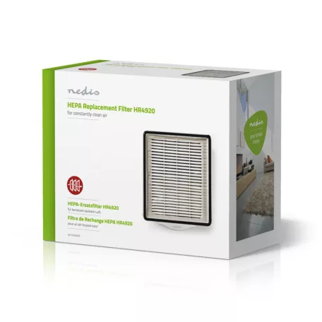 Csere HEPA szűrő | Csere a következőre: Philips | Fehér