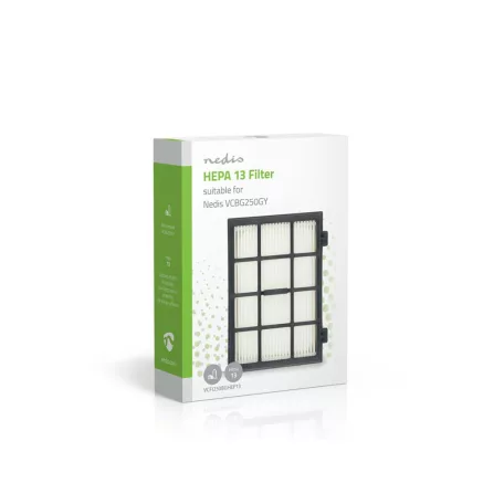 Csere HEPA szűrő | Csere a következőre: Nedis | Fehér / Fekete