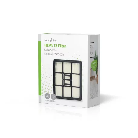 Csere HEPA szűrő | Csere a következőre: Nedis | Fehér / Fekete