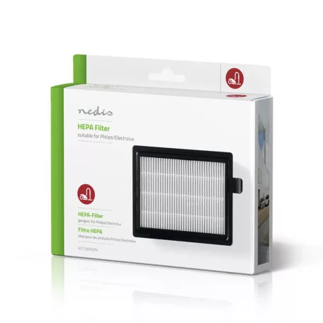 Csere HEPA szűrő | Csere a következőre: Electrolux / Philips | Fehér / Fekete