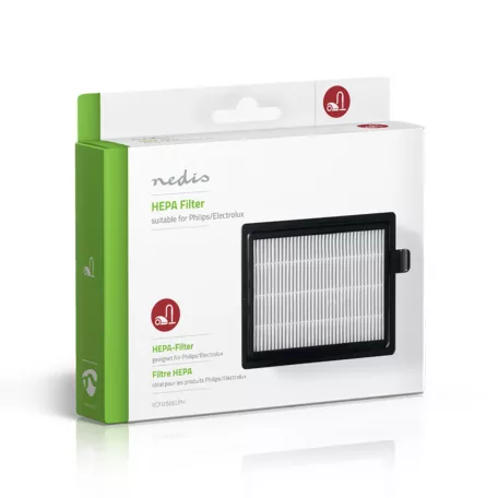 Csere HEPA szűrő | Csere a következőre: Electrolux / Philips | Fehér / Fekete