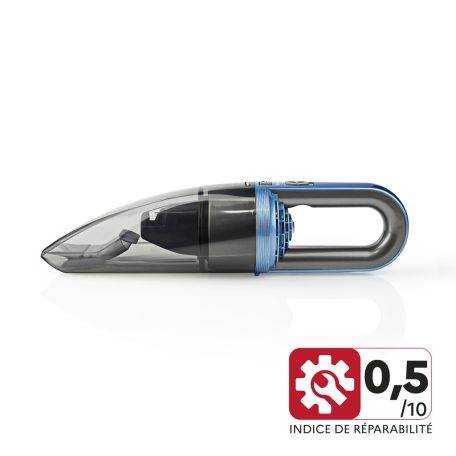 Akkus kézi porszívó | 75 W | Újratölthető | Nedves / Száraz | Li-Ion | Kék / Szürke