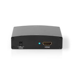   HDMI ™ Converter | HDMI™ Bemenet | VGA Female / 2x RCA Aljzat | 1 irányú | 1280x768 | 1.65 Gbps | Alumínium | Antracit