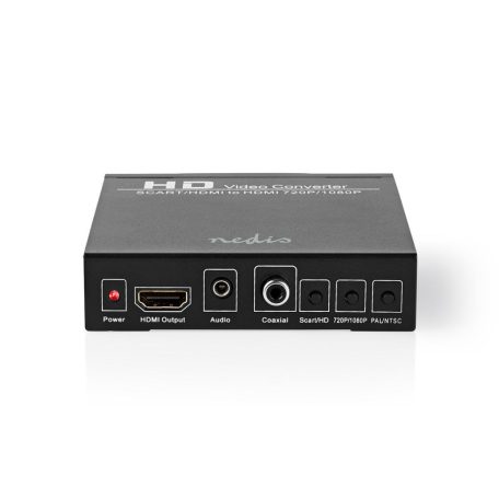 HDMI ™ Converter | SCART Aljzat | HDMI™ Kimenet / 1x 3.5 mm Audió Ki / 1x Digital Audió | 1 irányú | 1080p | 1.65 Gbps | Alumínium | Antracit