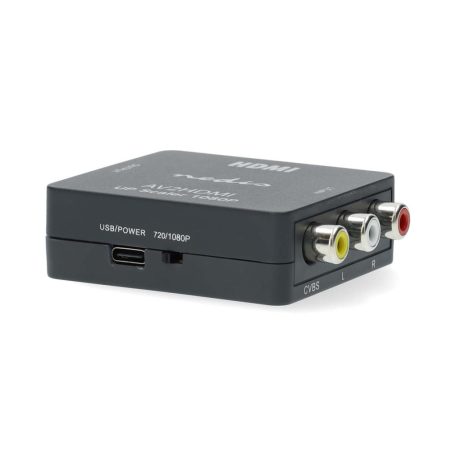 HDMI ™ Converter | 3x RCA Female | HDMI™ Kimenet | 1 irányú | 1080p | 1.65 Gbps | ABS | Antracit