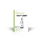 Vezeték Nélküli Ablakporszívó | 20 W | Piszkos víz tartály térfogat: 150 ml | Eltávolítható szennyvíz tartály | Fehér / Fekete