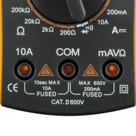 Home VC 830L digitális multiméter, egyenfeszültség, váltófeszültség, egyenáram, ellenállás mérése, mért érték rögzítés