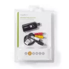 NEDIS videó digitalizáló video Grabber | USB 2.0 | 480p | A / V kábel / Scart / Szoftver / USB Hosszabbító Kábel analógból digitalis jel készítő