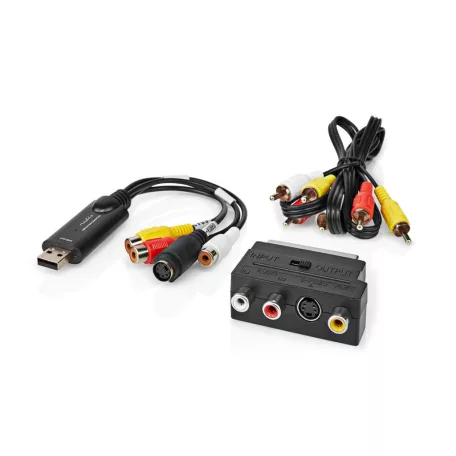video Grabber | USB 2.0 | 480p | A / V kábel / Scart