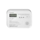 VIRONE DC-3 Szén-monoxid érzékelő CO, 3 x AA, LCD, TEST gomb, fehér