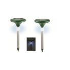 HOME VKS 04 DUO Napelemes Szolár vakondriasztó karó, LED fénnyel (hatótávolság: 2 x 800 m2), 2 db / csomag