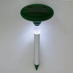   Home VKS 04 napelemes vakondriasztó karó, LED fény, hangrezgés, 800 m2 hatókörzet, szolárpanel, 400 - 1000 Hz, rágcsálók