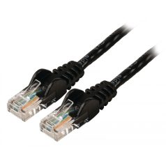   CAT5e UTP Hálózati Kábel RJ45 (8P8C) Dugasz - RJ45 (8P8C) Dugasz 3.00 m Fekete