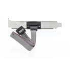 Soros Adapter D-SUB 9-Pólusú Dugó - IDC 10-Pólusú Fém