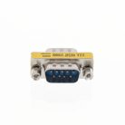 Soros Adapter D-SUB 9-Pólusú Dugó - D-SUB 9-Pólusú Dugó Fém