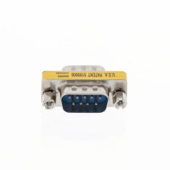   Soros Adapter D-SUB 9-Pólusú Dugó - D-SUB 9-Pólusú Dugó Fém