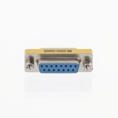   Soros Adapter D-SUB 15-Pólusú Aljzat - D-SUB 15-Pólusú Aljzat Fém
