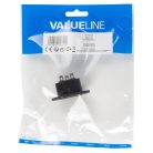 Tápcsatlakozó Aljzat Fekete