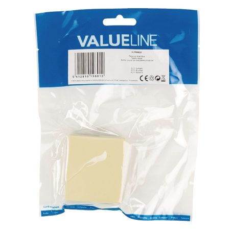 Telecom Csatlakozó RJ11 Aljzat Elefántcsont