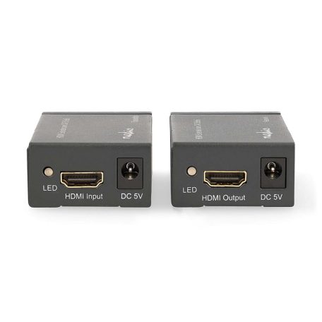 HDMI ™ Hosszabbító | Cat6-on keresztül | 60.0 m-ig | 1080p | 1.65 Gbps | Fém | Antracit