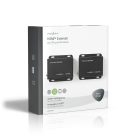 HDMI ™ Hosszabbító | Cat6-on keresztül | 50.0 m-ig | 4K@30Hz | 10.2 Gbps | IR visszatérő funkció | Fém | Antracit