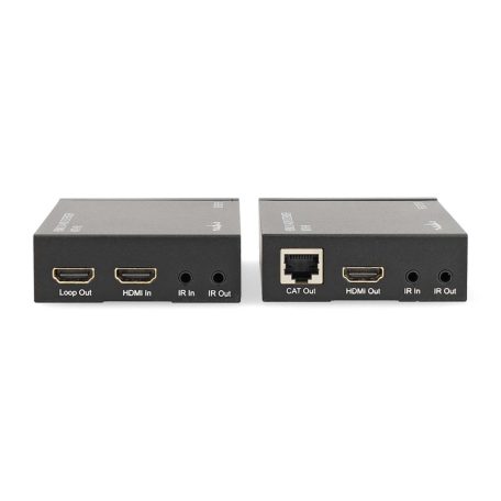 HDMI ™ Hosszabbító | Cat6-on keresztül | 60.0 m-ig | 4K@60Hz | 18 Gbps | Fém | Antracit