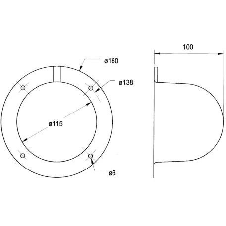 AK 10.13 - Fedősapka középkategóriás meghajtókhoz