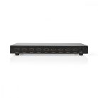 HDMI ™ Splitter | 8-Port port(s) | HDMI™ Bemenet | 8x HDMI™ Kimenet | 4K@30Hz | 3.4 Gbps | Fém | Antracit
