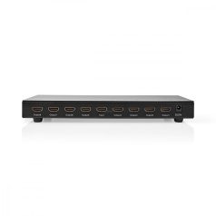   HDMI ™ Splitter | 8-Port port(s) | HDMI™ Bemenet | 8x HDMI™ Kimenet | 4K@30Hz | 3.4 Gbps | Fém | Antracit