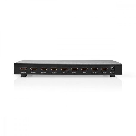 HDMI ™ Splitter | 8-Port port(s) | HDMI™ Bemenet | 8x HDMI™ Kimenet | 4K@30Hz | 3.4 Gbps | Fém | Antracit