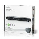 HDMI ™ Splitter | 8-Port port(s) | HDMI™ Bemenet | 8x HDMI™ Kimenet | 4K@30Hz | 3.4 Gbps | Fém | Antracit
