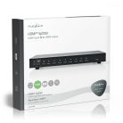 HDMI ™ Splitter | 8-Port port(s) | HDMI™ Bemenet | 8x HDMI™ Kimenet | 4K@30Hz | 3.4 Gbps | Fém | Antracit