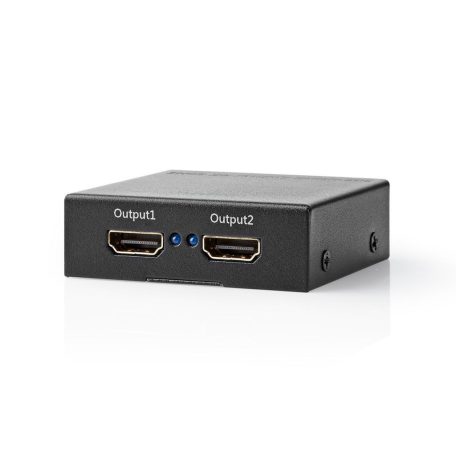 HDMI ™ Splitter | 2-Port port(s) | HDMI™ Bemenet | 2x HDMI™ Kimenet | 4K@60Hz | 18 Gbps | Fém | Antracit