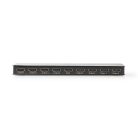 HDMI ™ Splitter | 8-Port port(s) | HDMI™ Bemenet | 8x HDMI™ Kimenet | 4K@60Hz | 18 Gbps | Fém | Antracit