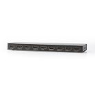 HDMI ™ Splitter | 8-Port port(s) | HDMI™ Bemenet | 8x HDMI™ Kimenet | 4K@60Hz | 18 Gbps | Fém | Antracit