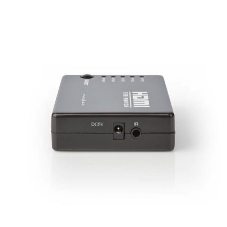 HDMI ™ Switch | 5-Port port(s) | 5x HDMI™ Bemenet | 1x HDMI™ Kimenet | 1080p | 3.4 Gbps | ABS | Fekete
