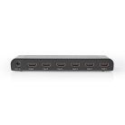 HDMI ™ Switch | 5-Port port(s) | 5x HDMI™ Bemenet | 1x HDMI™ Kimenet | 4K@60Hz | 18 Gbps | Távvezérelt | Fém | Antracit