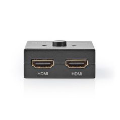   HDMI ™ Switch | 3-Port port(s) | 1x HDMI™ Bemenet / 2x HDMI™ Bemenet | 1x HDMI™ Kimenet / 2x HDMI™ Kimenet | 4K@60Hz | 6 Gbps | Fém | Antracit