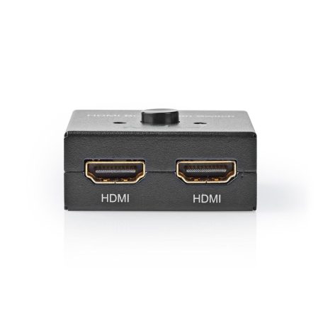 HDMI ™ Switch | 3-Port port(s) | 1x HDMI™ Bemenet / 2x HDMI™ Bemenet | 1x HDMI™ Kimenet / 2x HDMI™ Kimenet | 4K@60Hz | 6 Gbps | Fém | Antracit