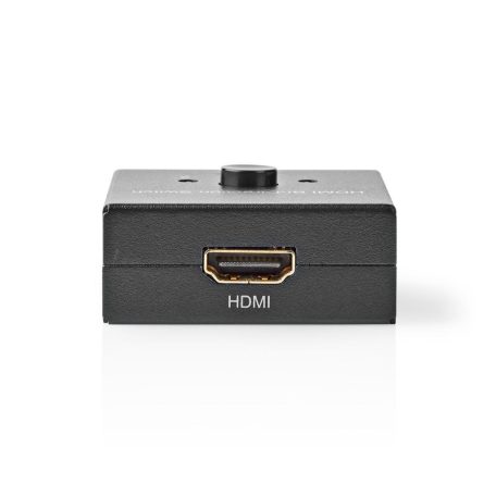 HDMI ™ Switch | 3-Port port(s) | 1x HDMI™ Bemenet / 2x HDMI™ Bemenet | 1x HDMI™ Kimenet / 2x HDMI™ Kimenet | 4K@60Hz | 6 Gbps | Fém | Antracit