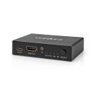 HDMI ™ Switch | 3-Port port(s) | 3x HDMI™ Bemenet | HDMI™ Kimenet | 8K@60Hz | 45 Gbps | Távvezérelt | Alumínium | Antracit